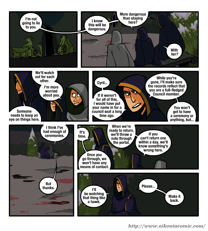Chapter III, Page 10: Mission Briefing
