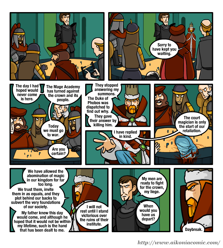 Chapter III, Page 28: Today We Go To War