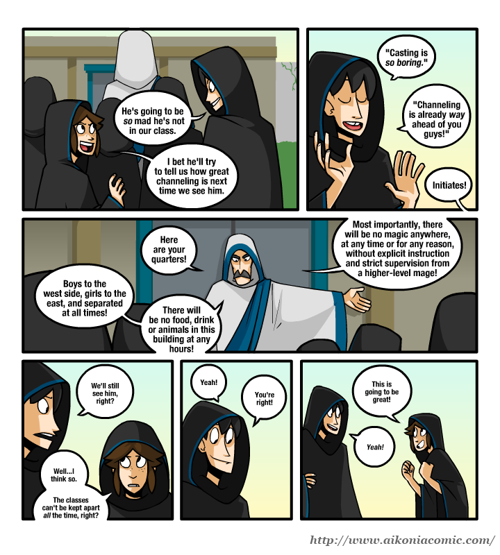 Chapter I: Page 40: Meeting the Casters