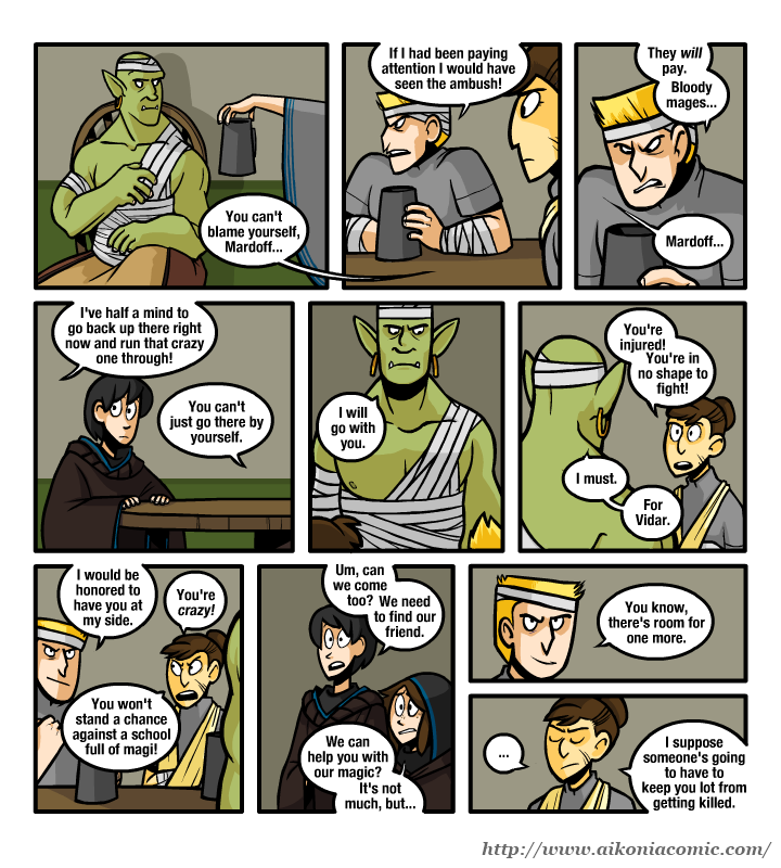 Chapter III, Page 29: Assembling the Team