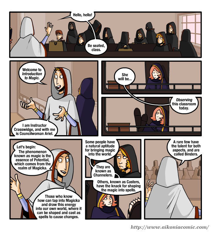 Chapter II: Page 1: First Class