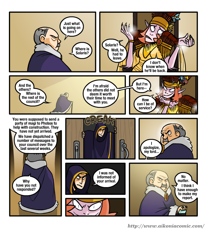 Chapter III, Page 17: Unanswered Messages