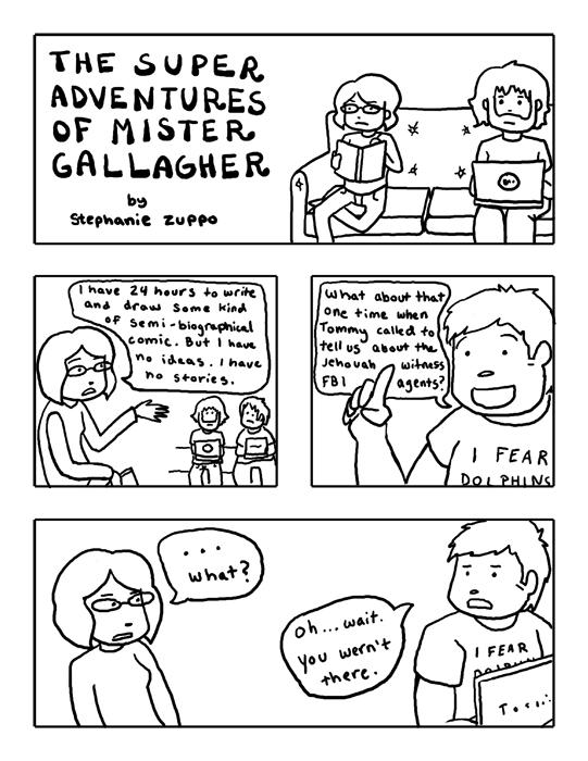 The SUPER Adventures of Mister Gallagher!! - page 1