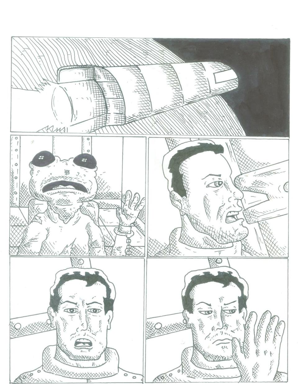 Spacehawk's Space Madness Page 1 Naked