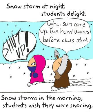 College Logic: Snow