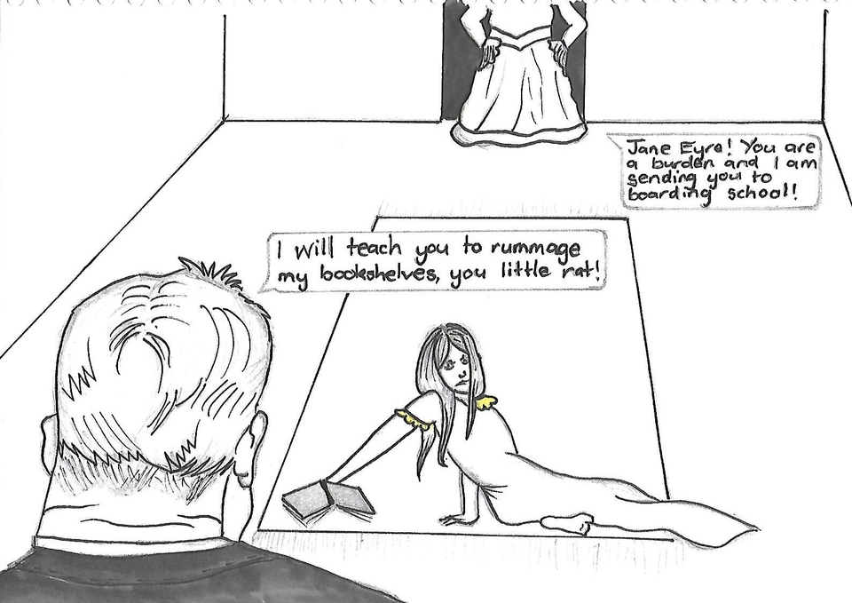 Jane, her cousin, and her Aunt. 