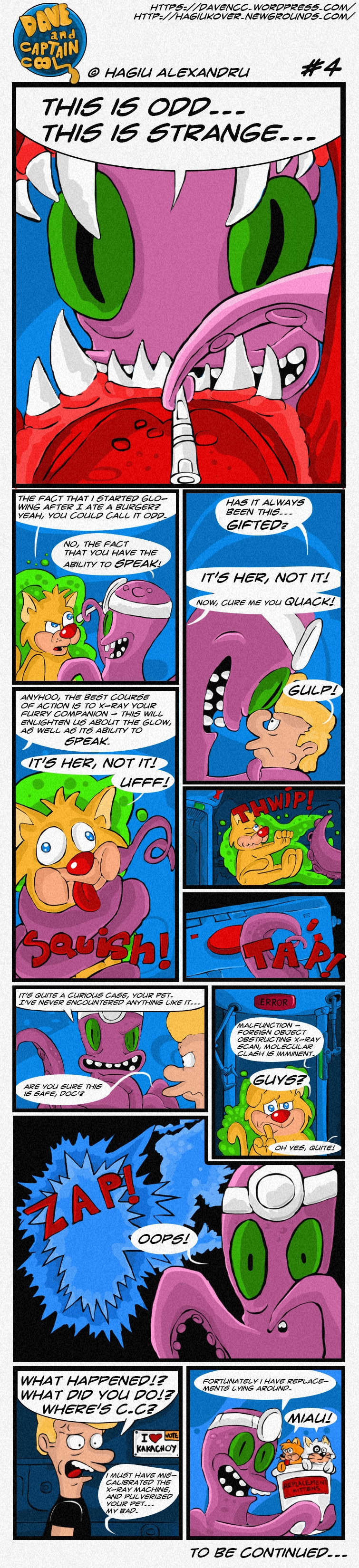 Dave and Captain Cool - At the Vet