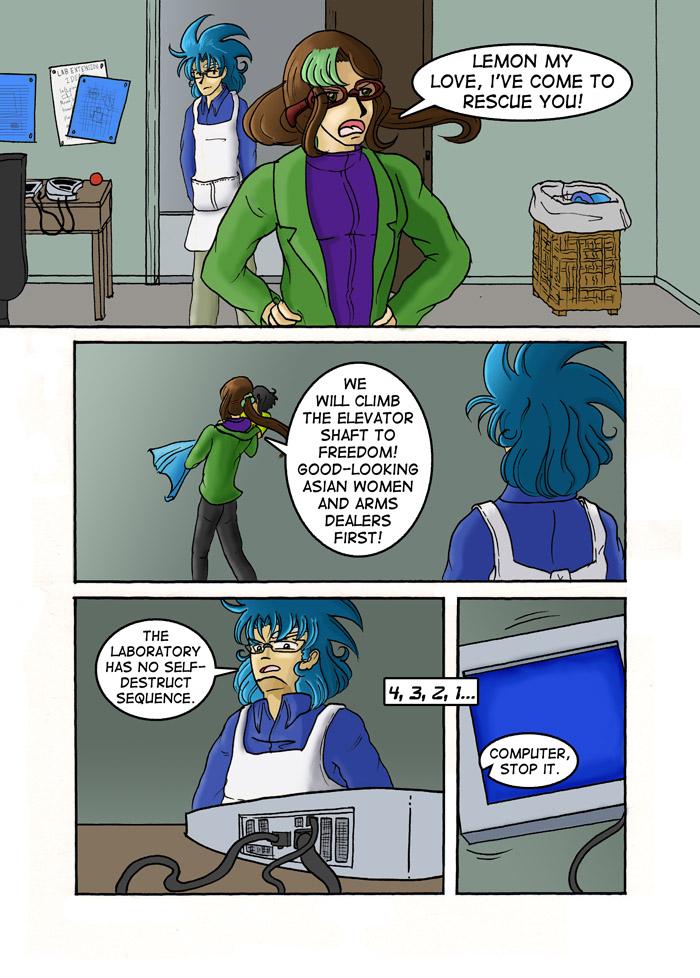 Chapter 5 Page 9- Escape Route