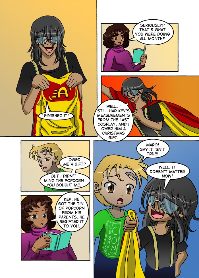 Chapter 6 Page 4- Cosplayer Skills