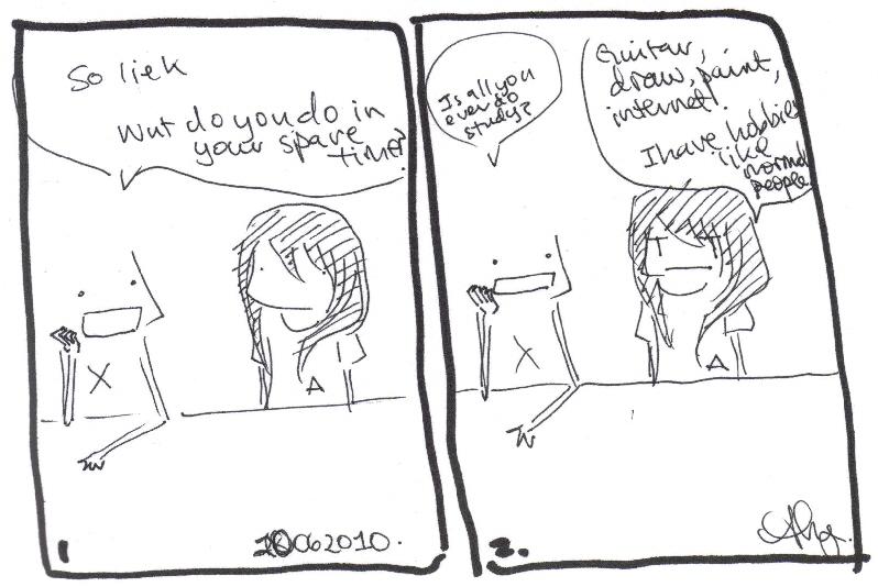 56. I'm not THAT weird.