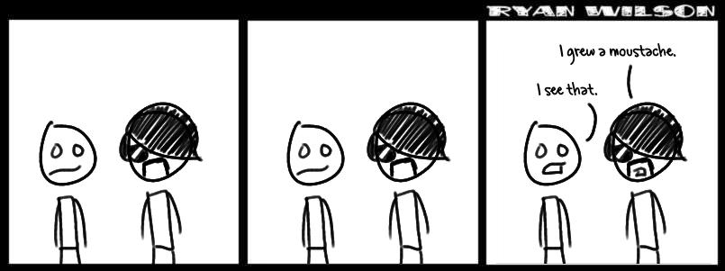 Wilson- 122- Moustache