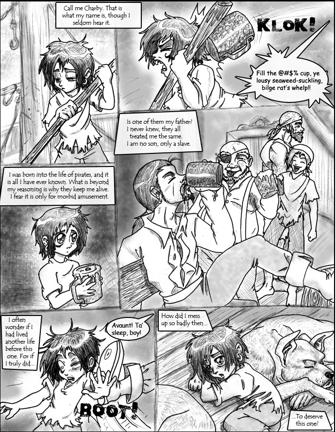 Pirate Days, page one