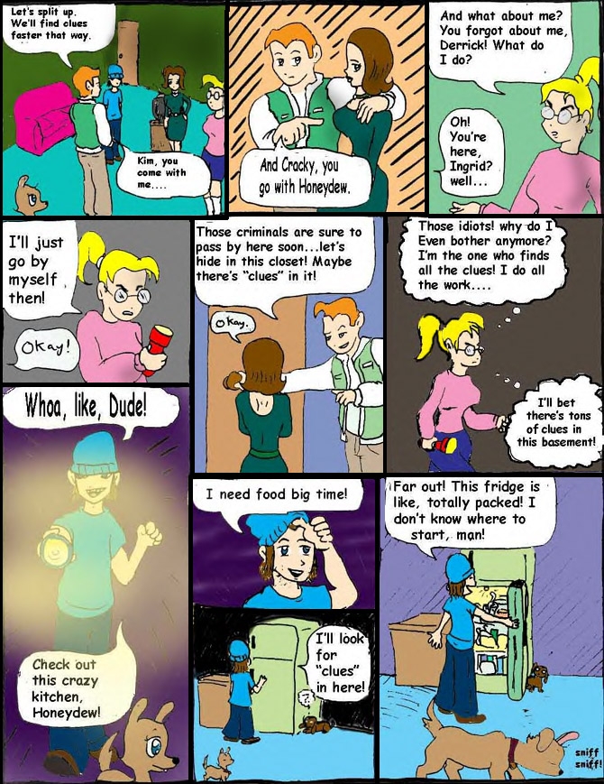 Mystery Friends, page 2