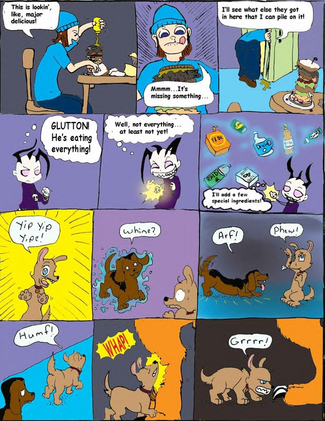 Mystery Friends page 4