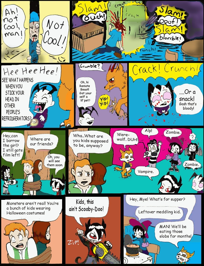 Mystery Friends page 8