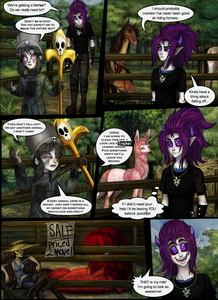 #985 I can't pilot a horse!