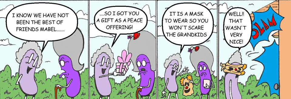 Clown mask