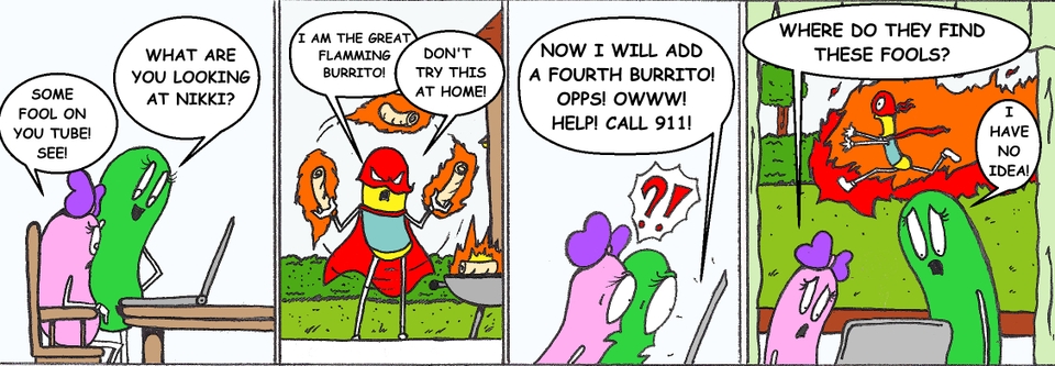 Flaming Burrito