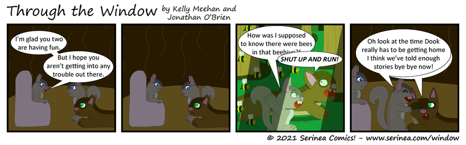 Page #273: "Shut up and run!" (Through the Window)