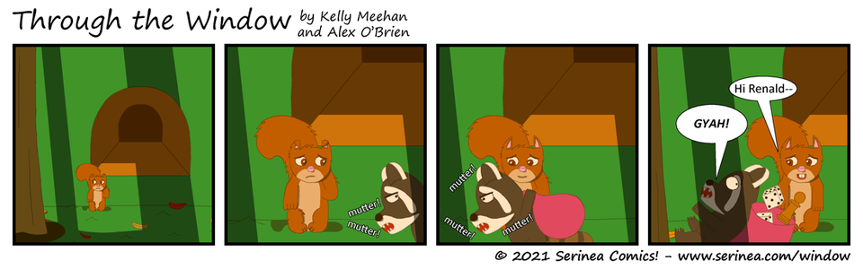 Page #302: "Hi Renald--" (Our Friend)