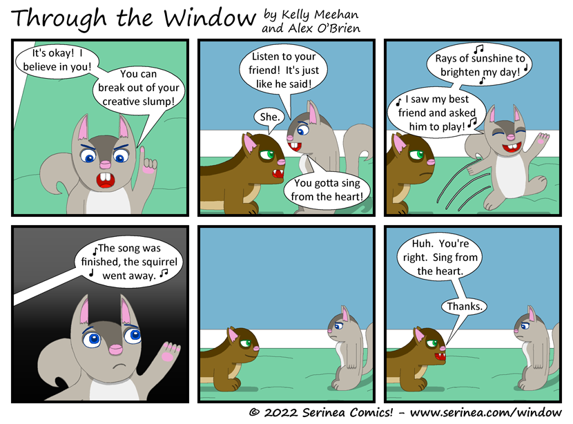 Page #322: "I believe in you!" (Composition)