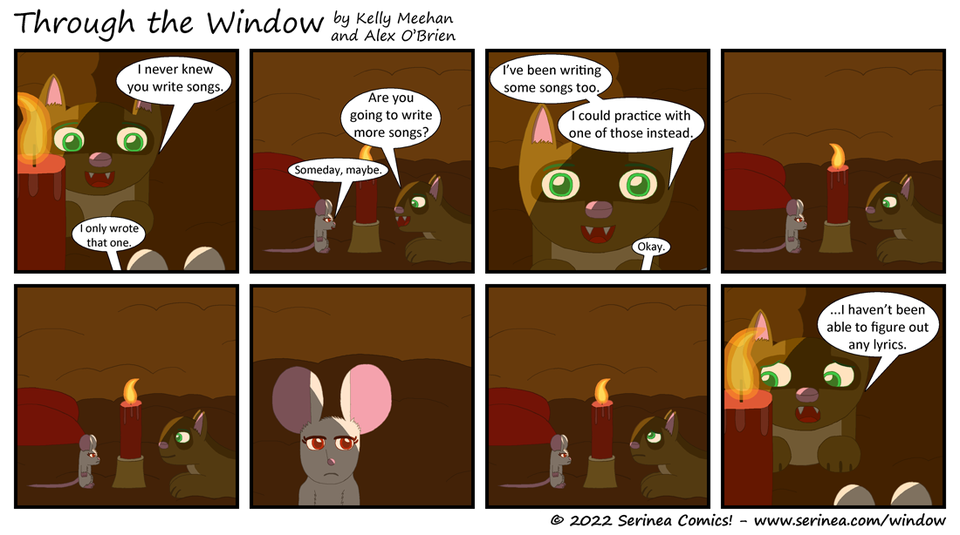 Page #314: "I never knew you write songs." (Composition)