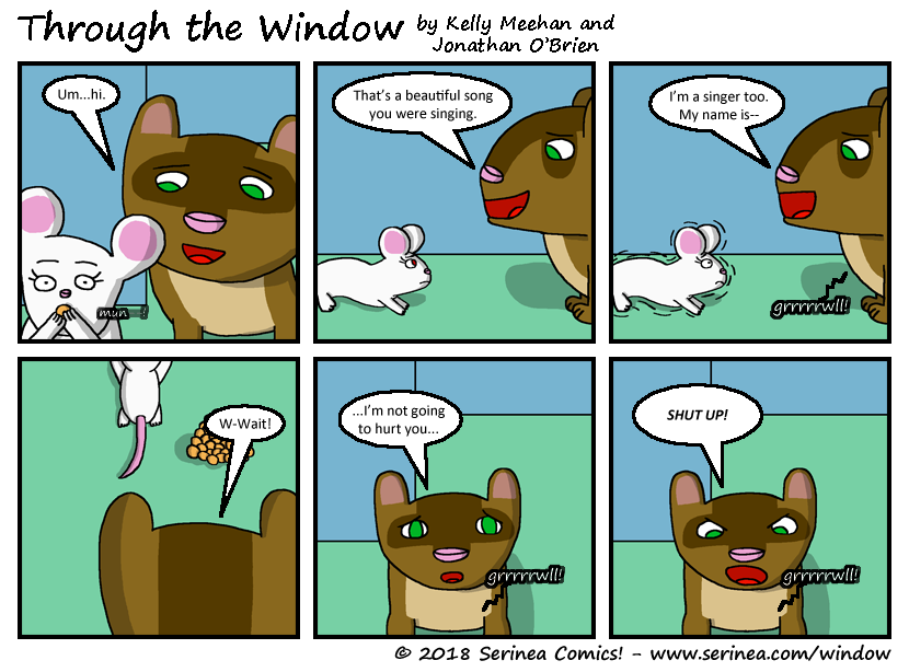 Page #16: "...I'm not going to hurt you..." (A Strong Note)