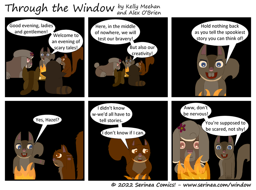 Page #377: "We will test our bravery!" (Chessie's Campfire Chronicles)