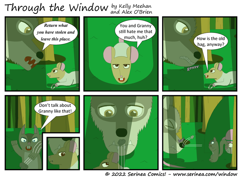 Page #339: "How is the old hag, anyway?" (Thief)