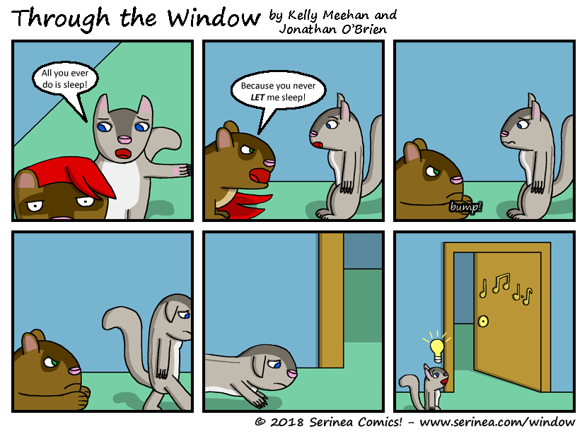 Page #33: "All you ever do is sleep!" (A Day Out)