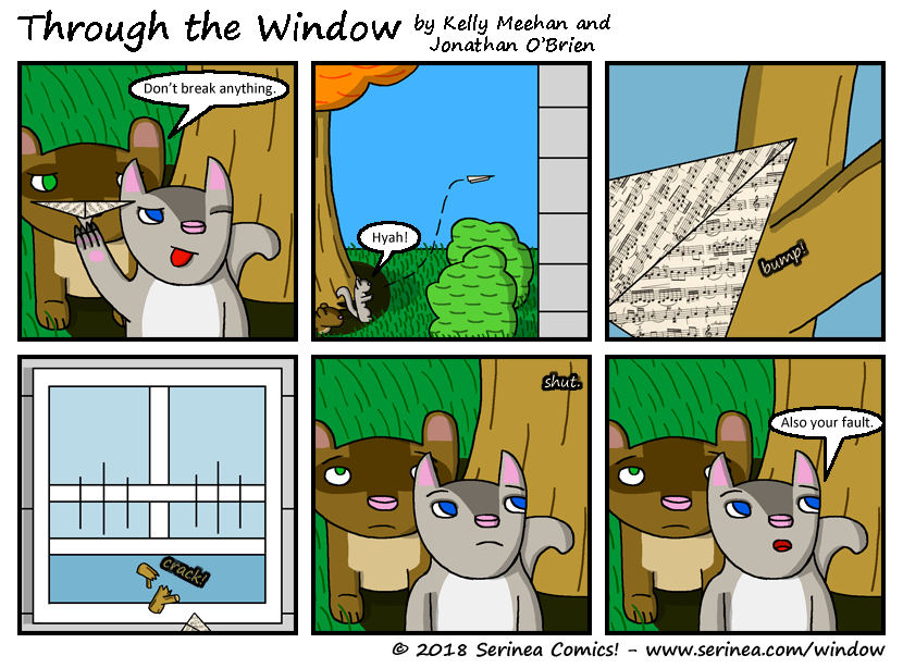 Page #37: "Don't break anything." (A Day Out)