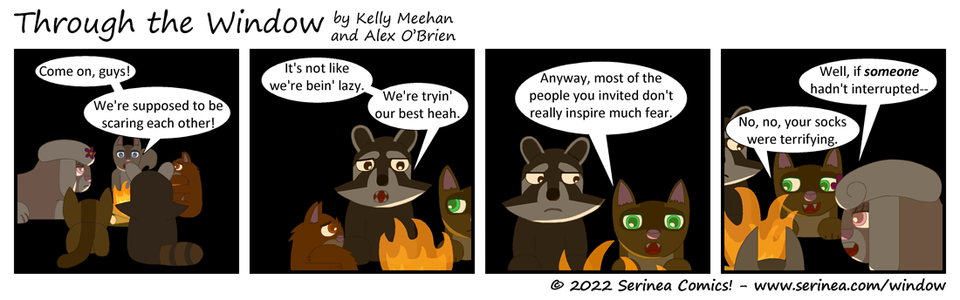 Page #384: "We're tryin' our best." (Chessie's Campfire Chronicles)