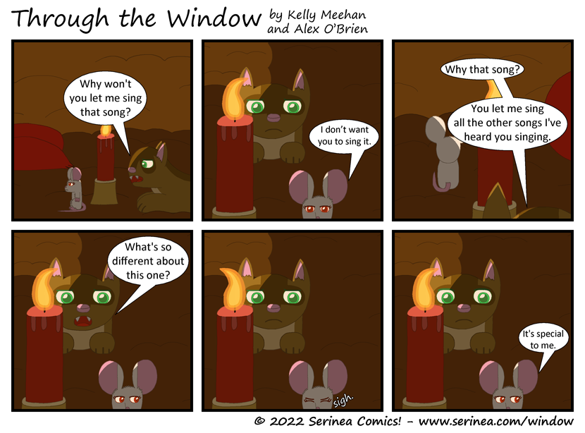 Page #312: "I don't want you to sing it." (Composition)