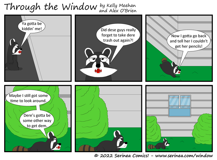 Page #353: "Ya gotta be kiddin' me!" (Trash Bin Heist)