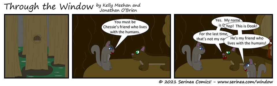 Page #255: "My name is " (Through the Window)