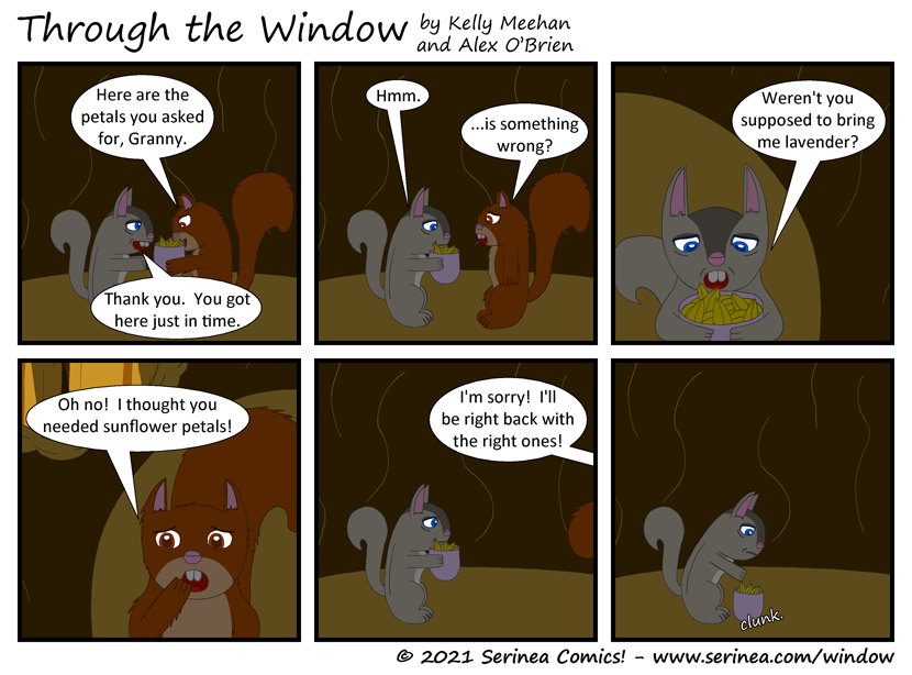 Page #297: "You got here just in time." (Our Friend)