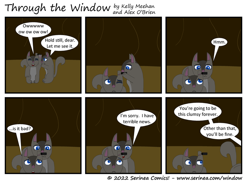 Page #366: "I'm sorry.  I have terrible news." (Doctor Visit)
