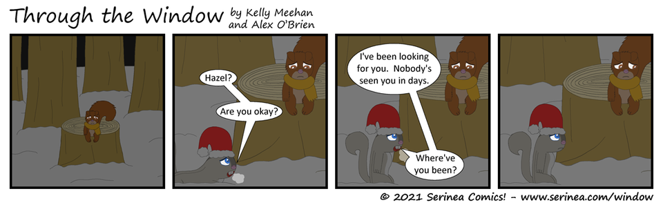 Page #306: "Nobody's seen you in days." (Our Friend)