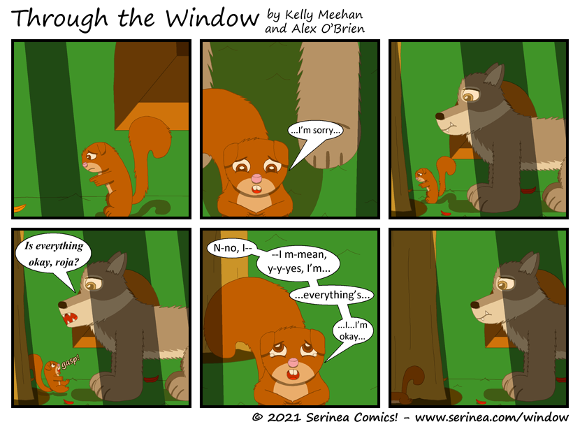 Page #304: "...I...I'm okay..." (Our Friend)