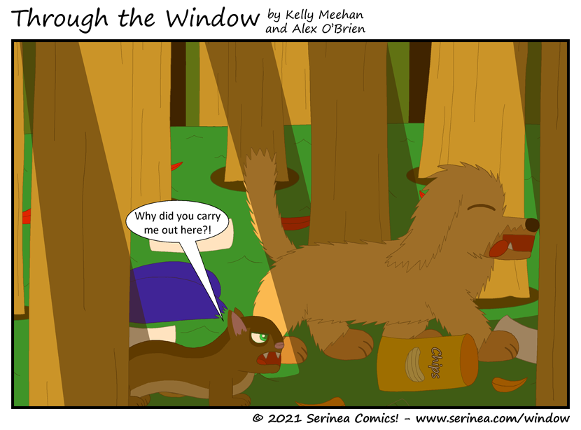 Page #282: "Why did you carry me out here?!" (Intermission 9)