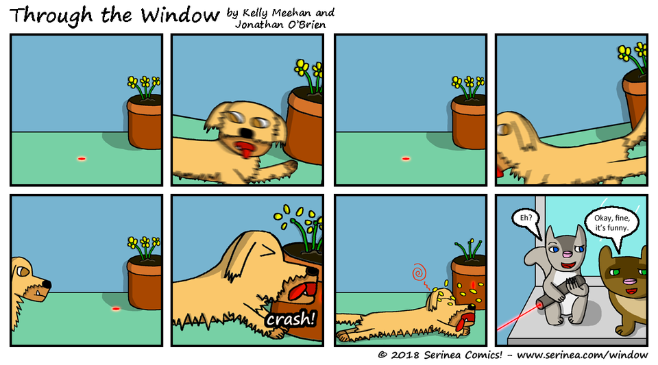 Page #14: "Okay, fine, it's funny." (Intermission 1)