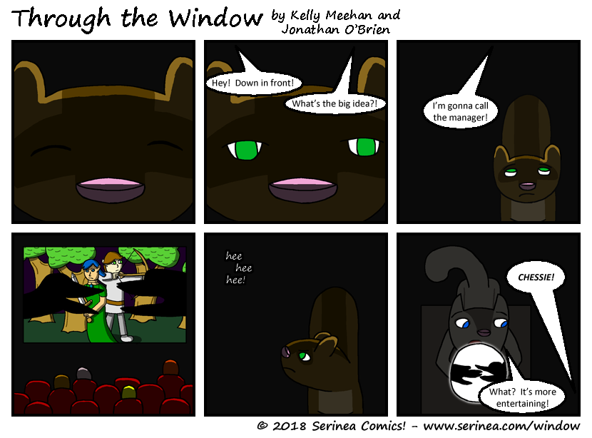 Page #12: "Down in front!" (City Visit)