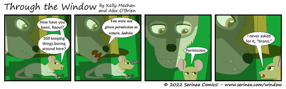 Page #338: "You were not given permission to return." (Thief)