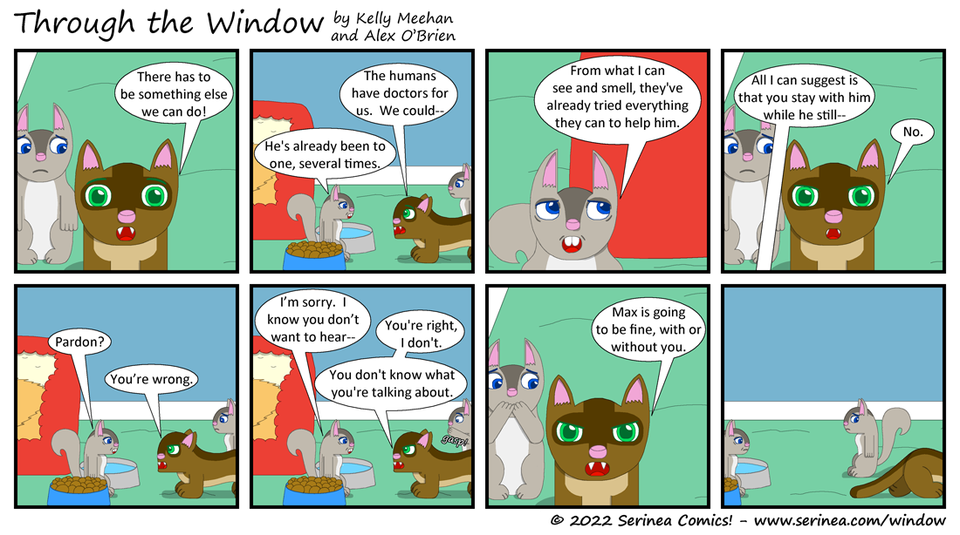Page #397: "You don't know what you're talking about." (Max)