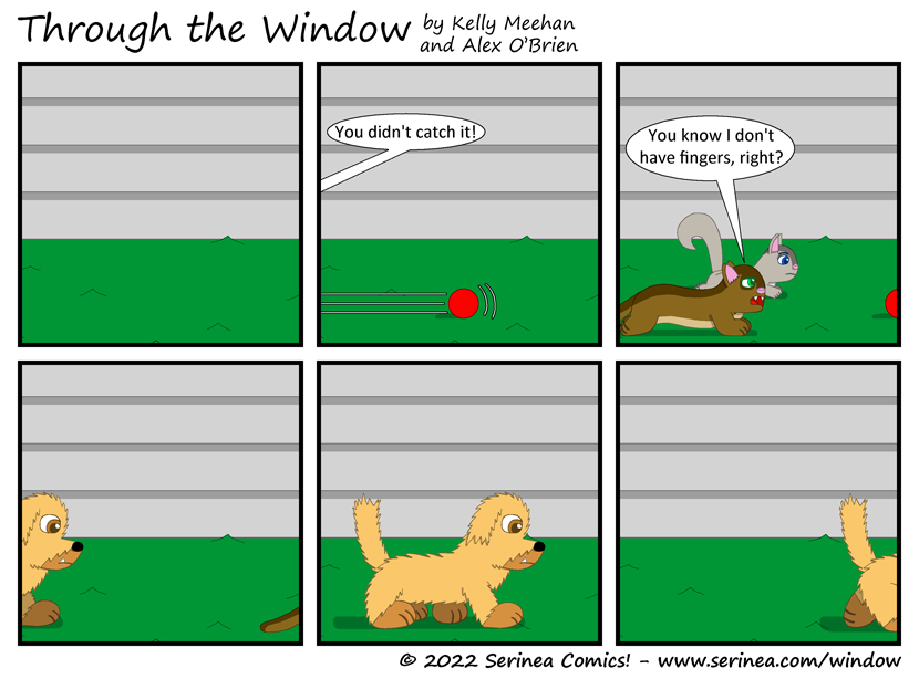 Page #390: "You didn't catch it!" (Max)