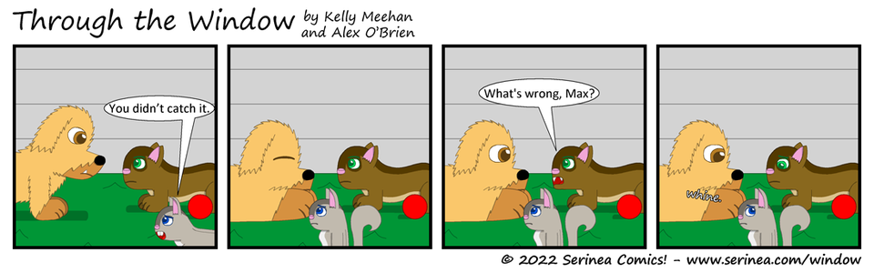 Page #392: "You didn't catch it." (Max)