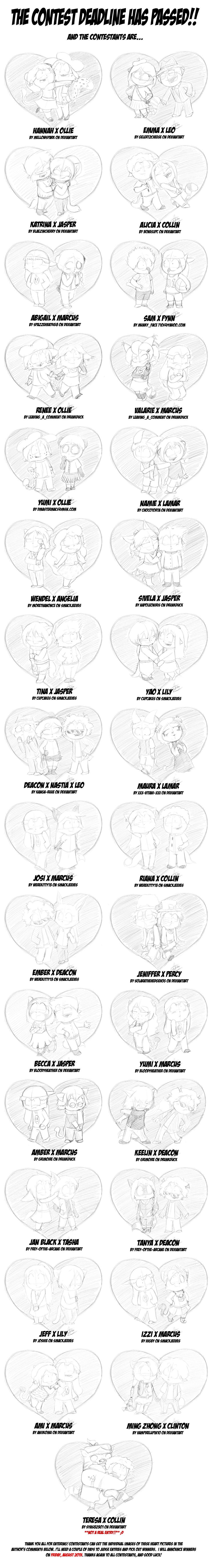 Create-a-Couple Contest: Deadline! 