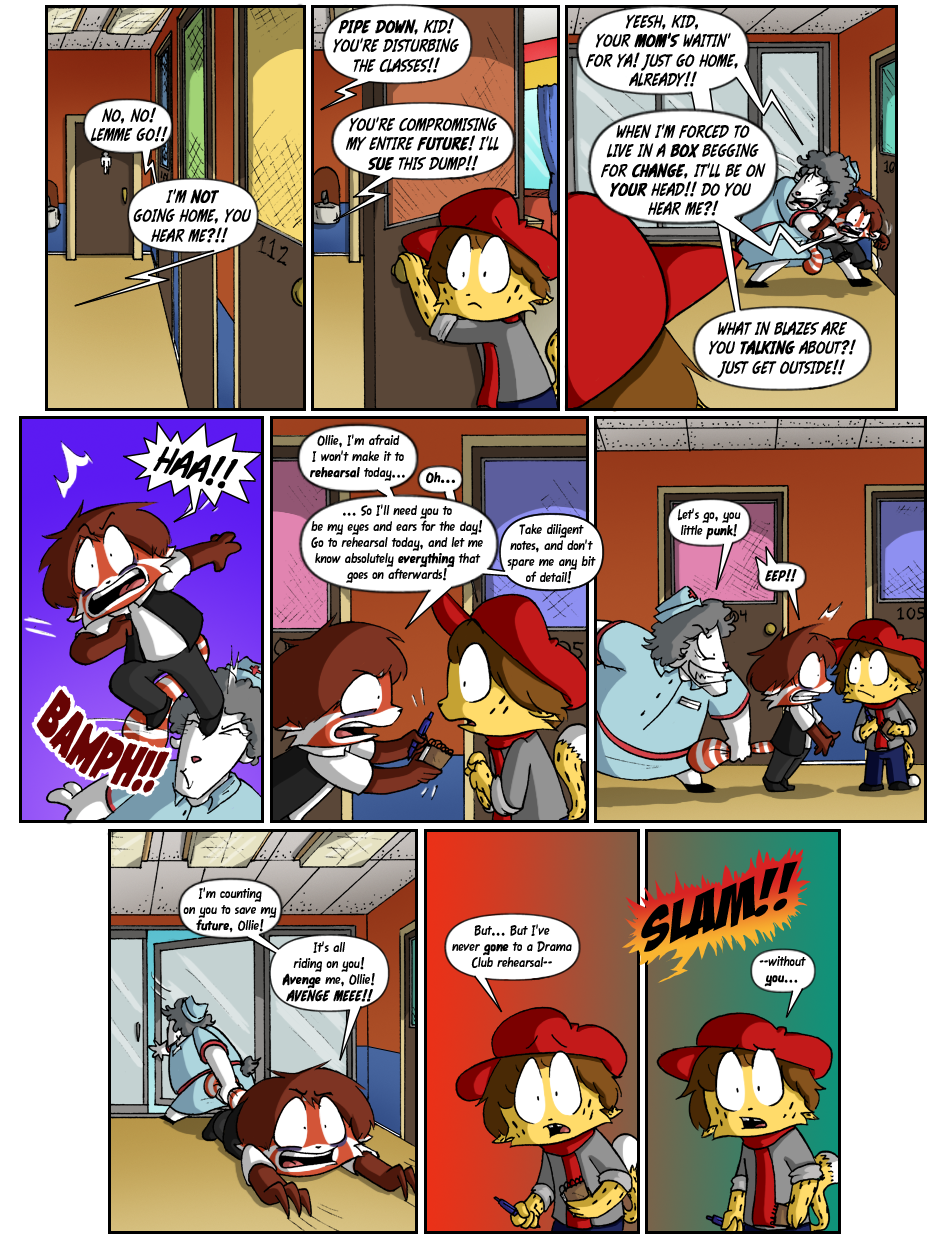 The Secret pg 43: Hallway Kombat