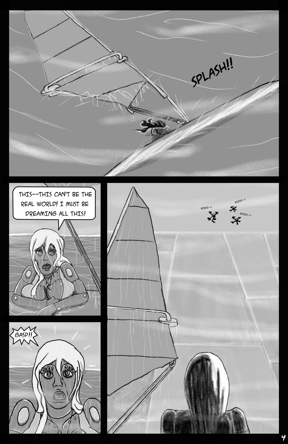 Issue #1 page 4 - More trouble!