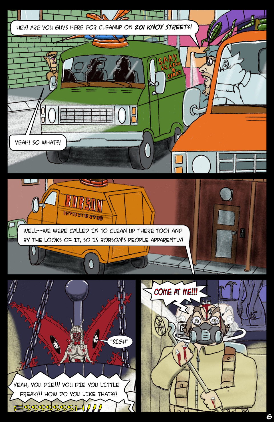 Issue #1 page 6: Coincidence???